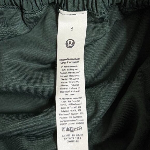 Lululemon Hotty Hot Shorts in Legacy Green size 6 - Picture 4 of 4